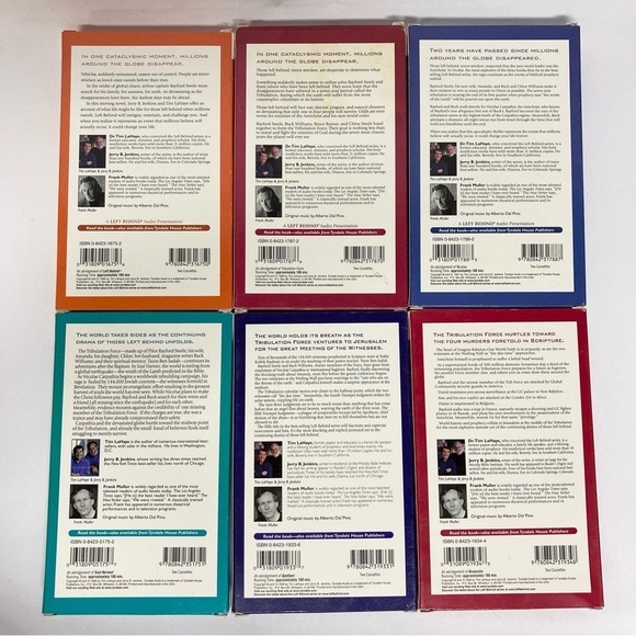 Left Behind Books on Cassette Set Christian Bible Religious Rapture - Picture 4 of 6